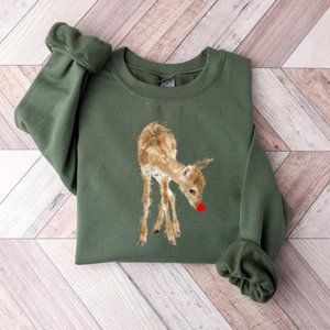 REINDEER SWEATSHIRT ~ NWOT
